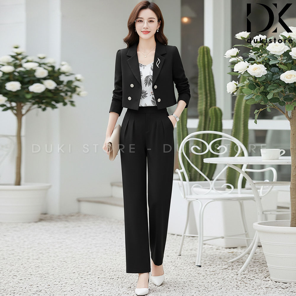 bộ blazer nữ 4 cúc ngang màu đen dáng lửng cao cấp bo-blazer-nu-4-cuc-ngang-mau-den-dang-lung-cao-cap-BLU0145.jpg